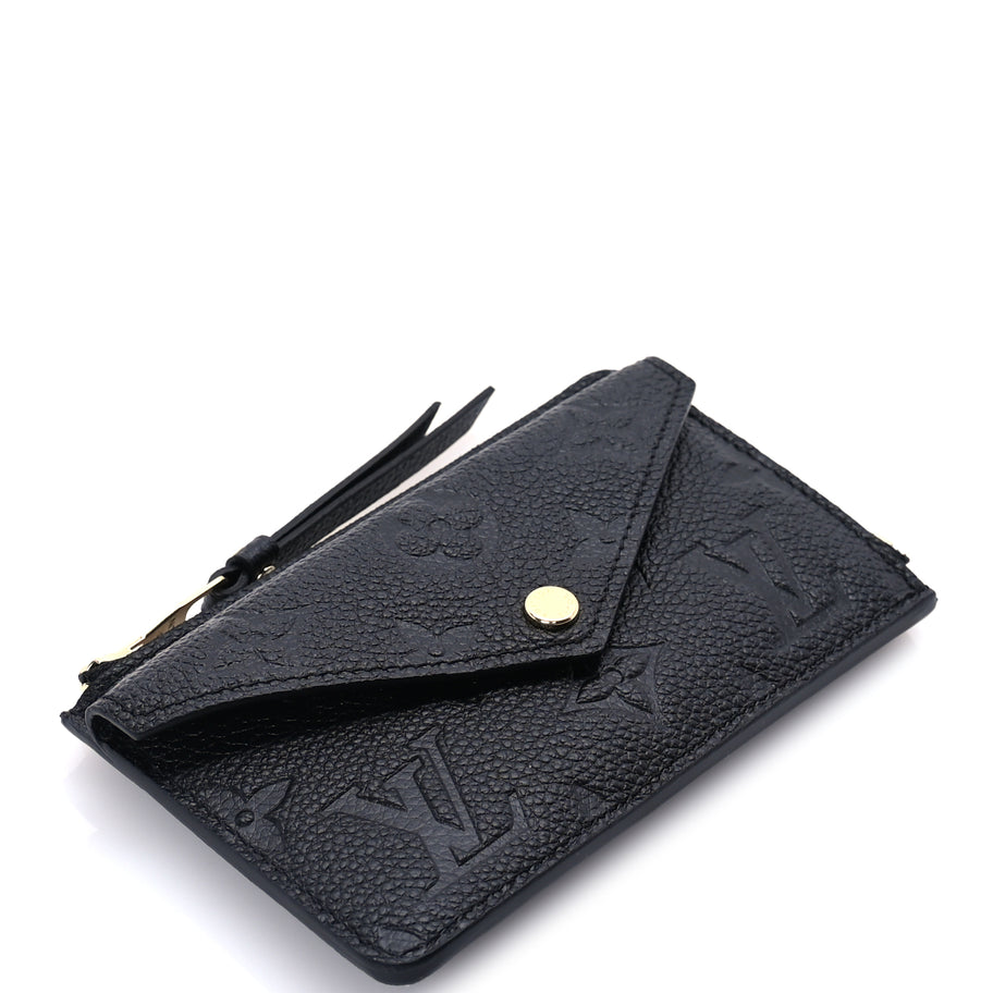Louis Vuitton Empreinte Recto Verso Card Holder  Black Image 4