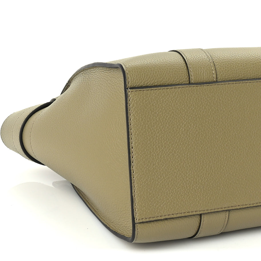 Mulberry Small Classic Grain Mini Zipped Bayswater Green Image 7