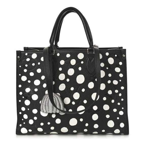  Louis Vuitton LV YK Empreinte Monogram Giant Onthego MM Black