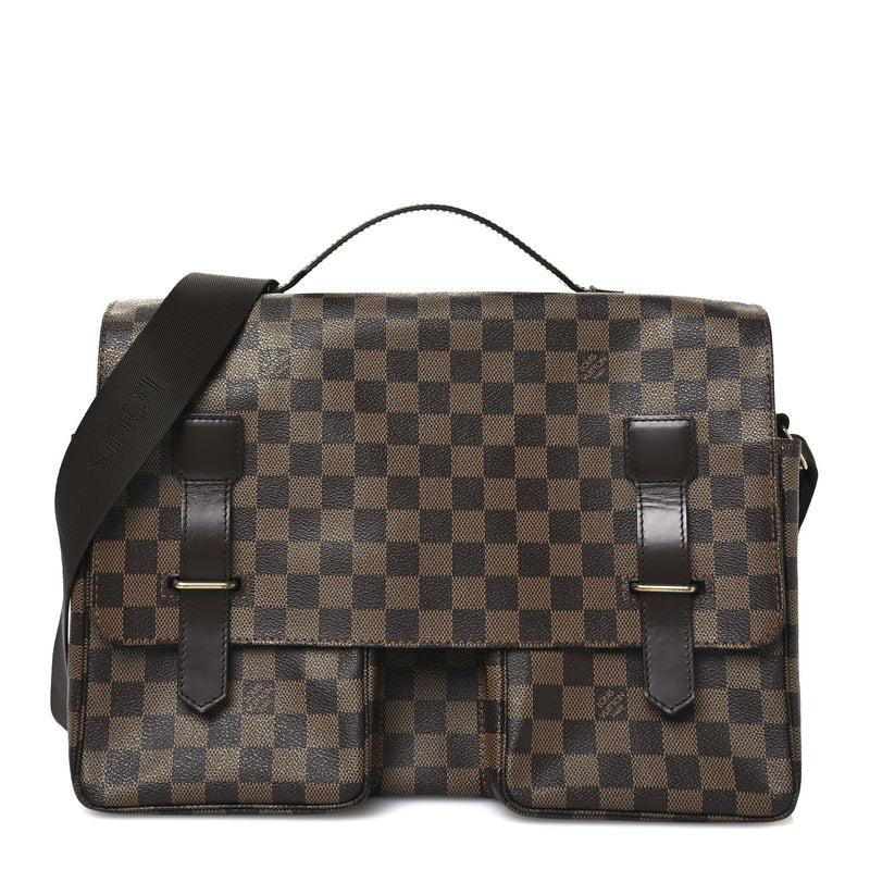  Louis Vuitton Damier Ebene Broadway Messenger Bag