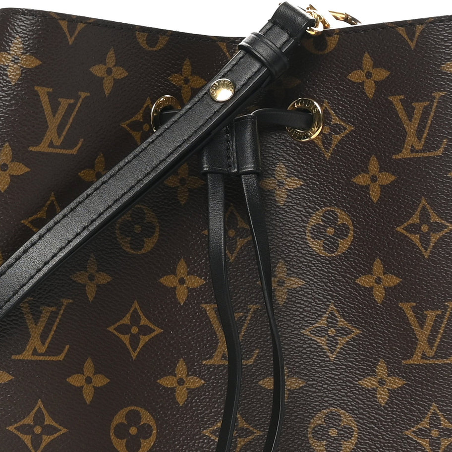 Louis Vuitton Monogram Neonoe MM Black Image 7