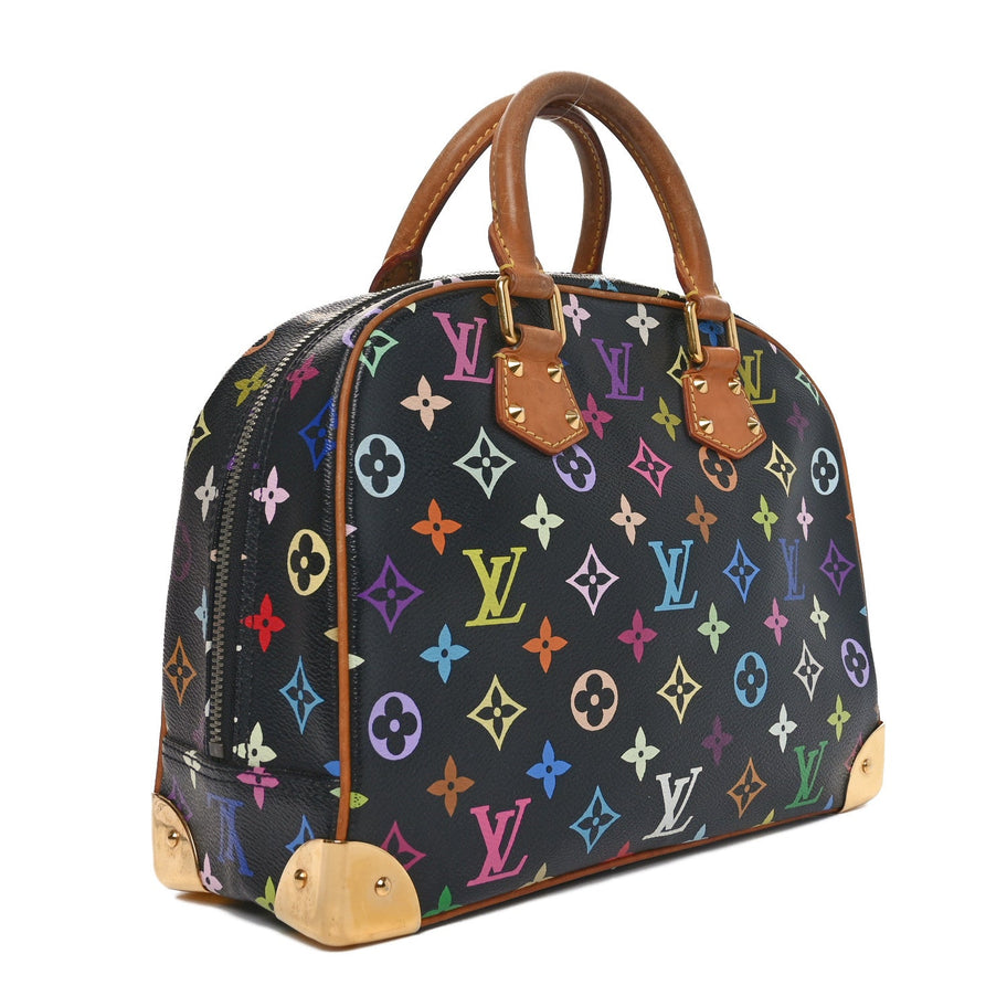 Louis Vuitton Monogram Multicolor Trouville Black Image 3