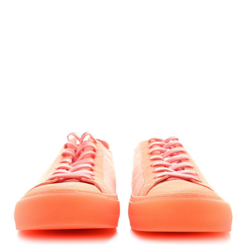  Louis Vuitton Canvas Monogram Mens Tattoo Sneakers Orange