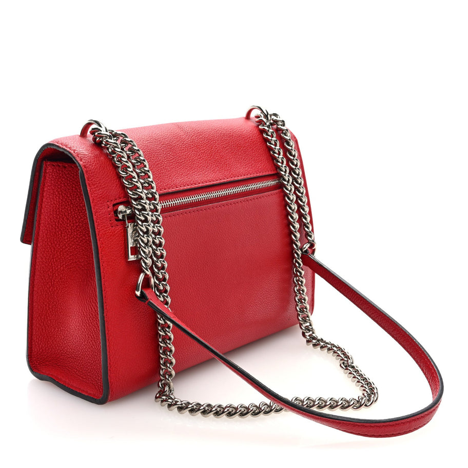 Louis Vuitton Soft Calfskin Mylockme Chain Bag BB Rubis Image 3