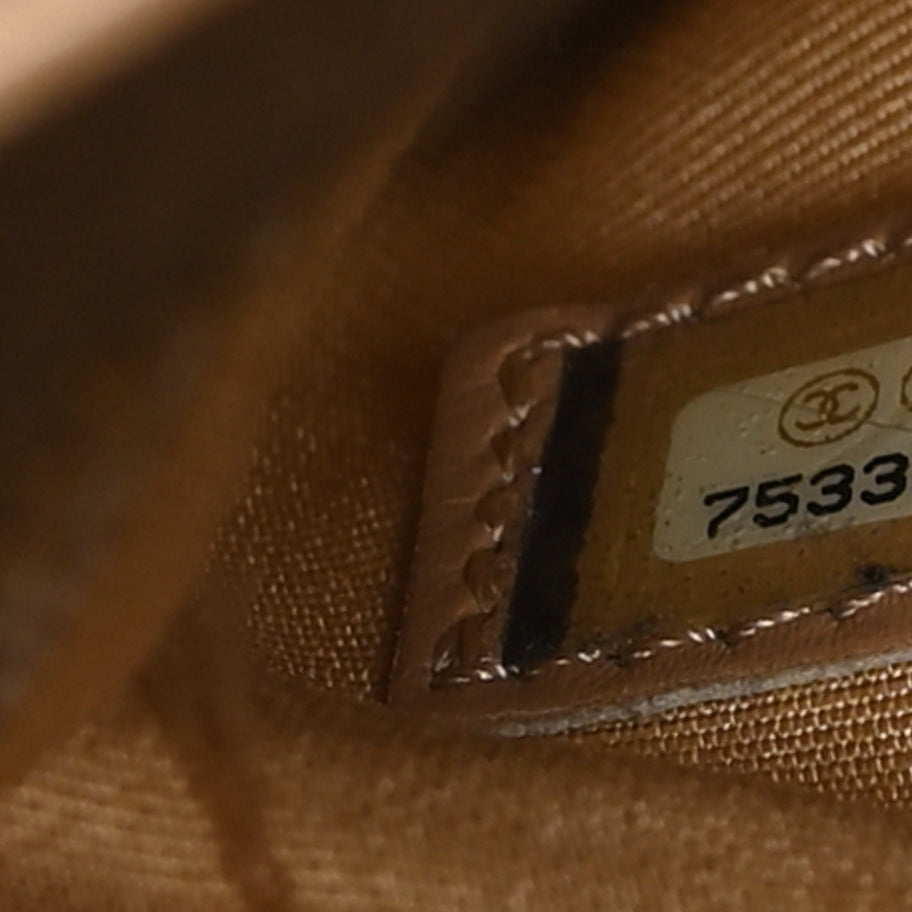 Chanel Caviar Quilted Medallion Tote Beige Image 7