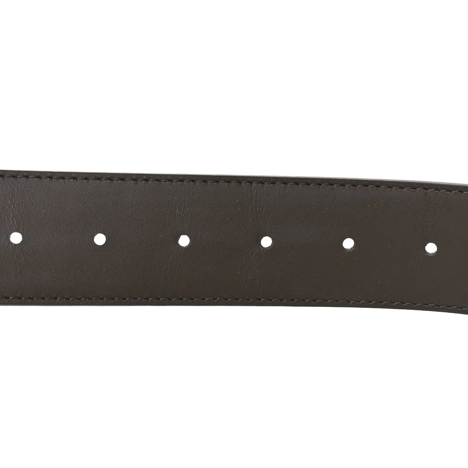 Louis Vuitton Calfskin Monogram 20mm LV Iconic Reversible Belt 90 36 Brown Image 4