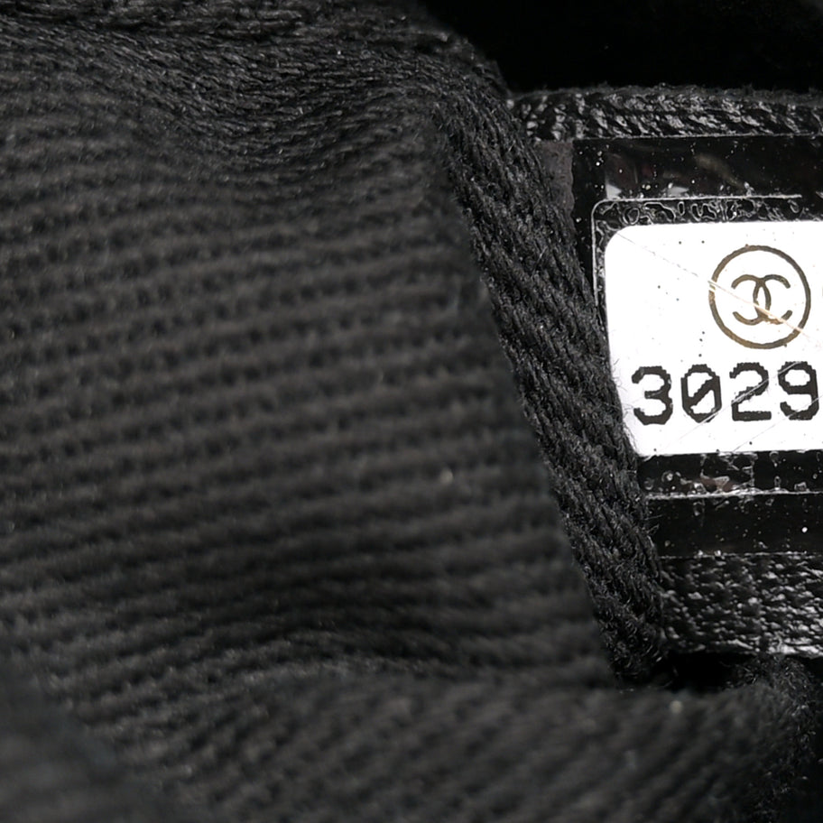 Chanel Tweed Sequin Mini Coco Handle Flap Black Image 7