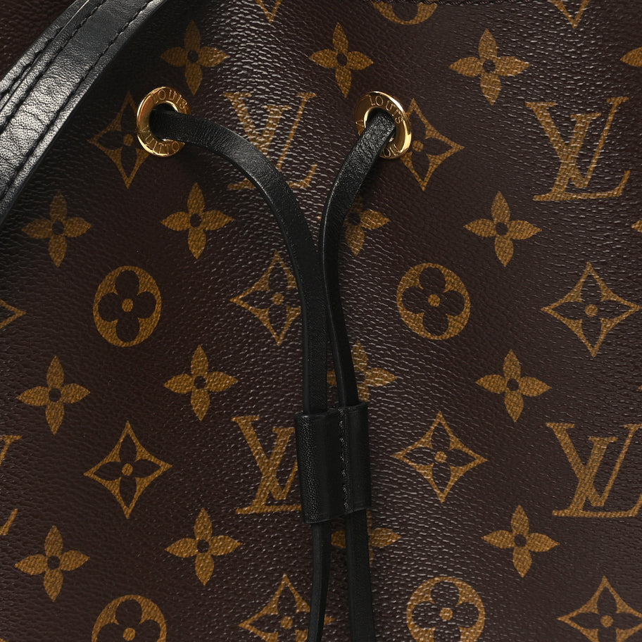 Louis Vuitton Monogram Neonoe MM Black Image 7