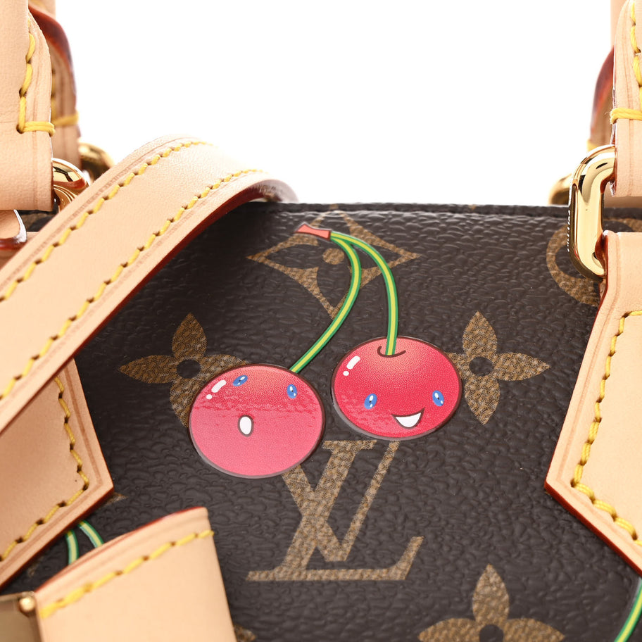 Louis Vuitton LV X TM Monogram Cerises Speedy Bandouliere 20 Image 6