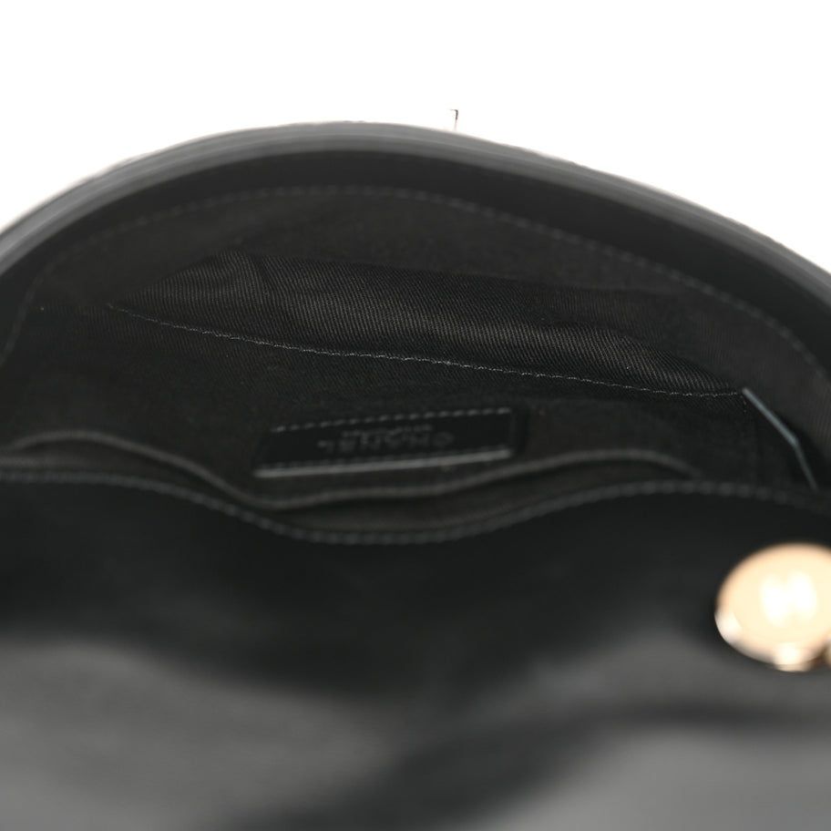 Chanel Calfskin Quilted CC Uniform Flap Belt Bag Black Image 5