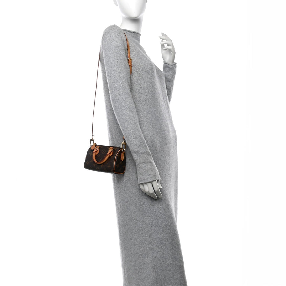 Louis Vuitton Monogram Nano Speedy Bandouliere Image 2