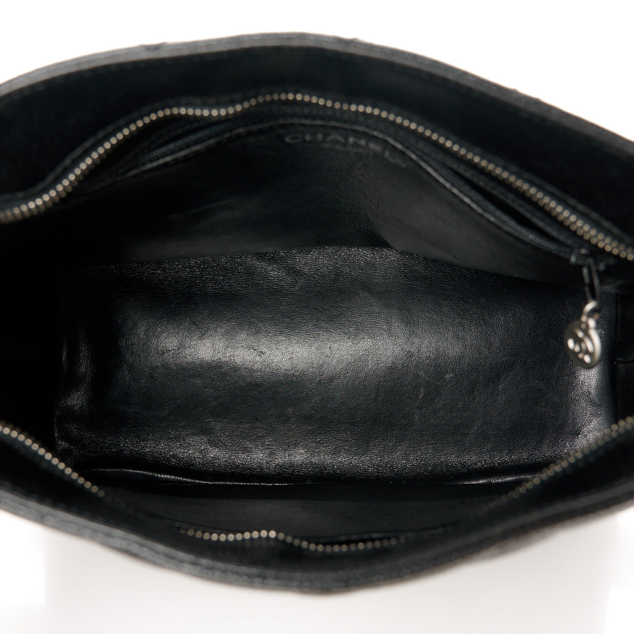 Chanel Caviar Quilted Medallion Tote Black Image 5