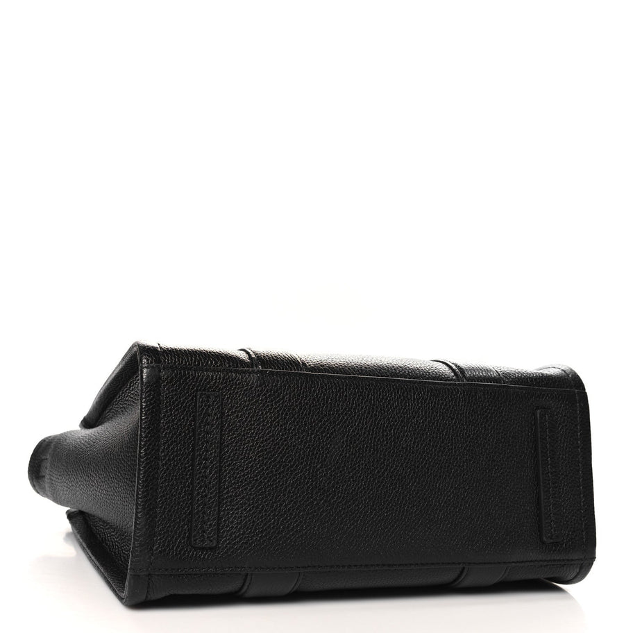 Marc Jacobs Grained Calfskin Medium The Tote Bag Black Image 4