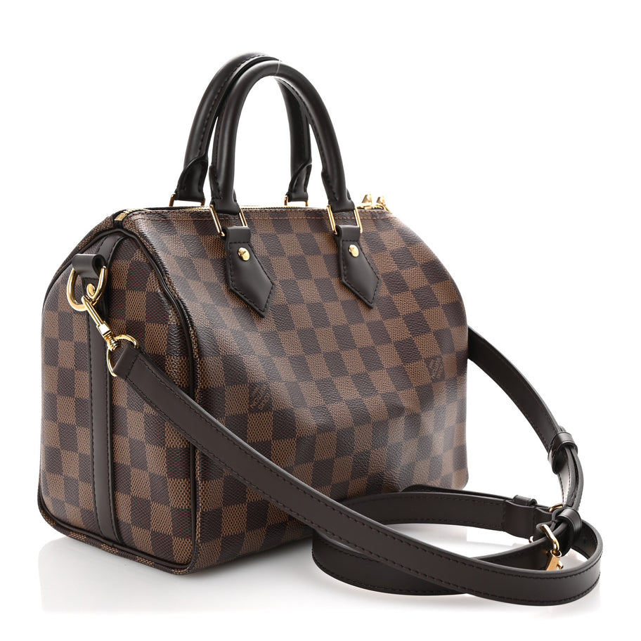 Louis Vuitton Damier Ebene Speedy Bandouliere 25 Image 3