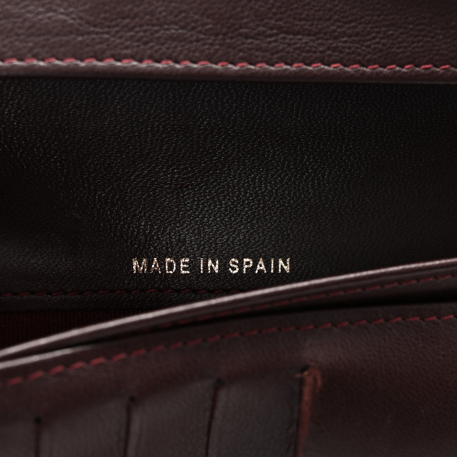 Chanel Lambskin Quilted Yen Wallet Black Image 7