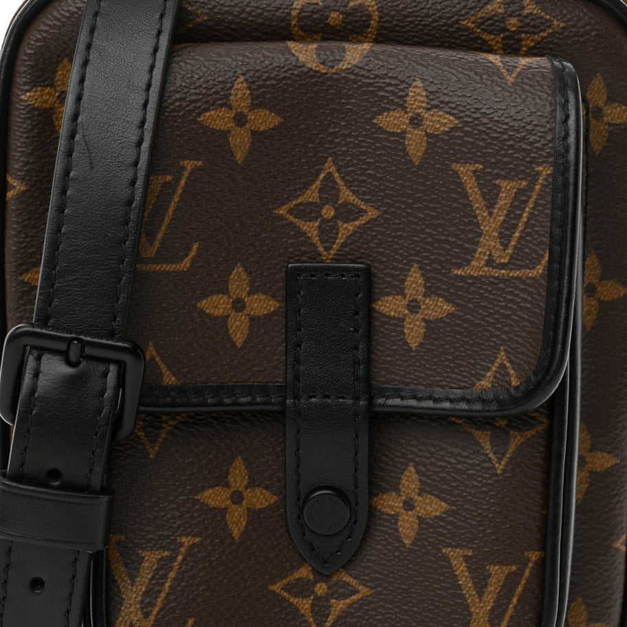 Louis Vuitton Monogram Macassar Christopher Wearable Wallet Image 7