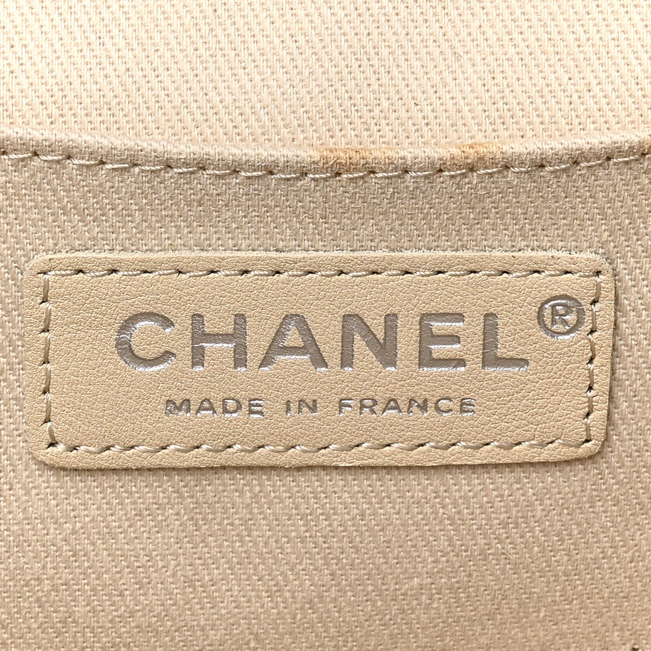 Chanel Patent CC Quilted Timeless Clutch Navy Image 6