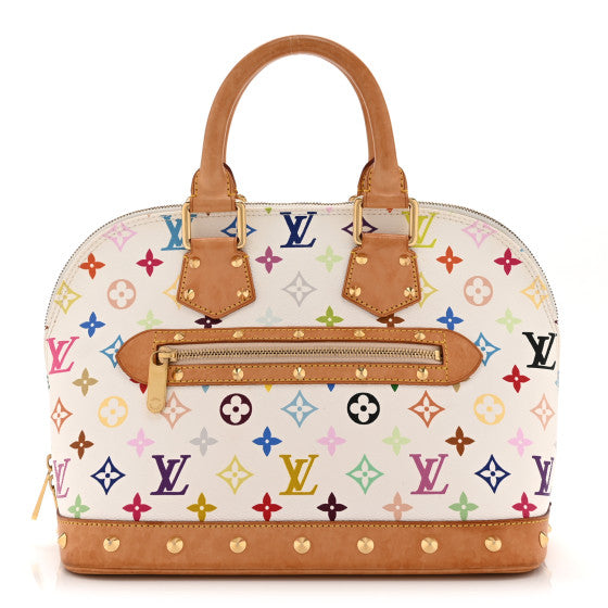 Louis Vuitton Monogram Multicolor Alma White Image 1