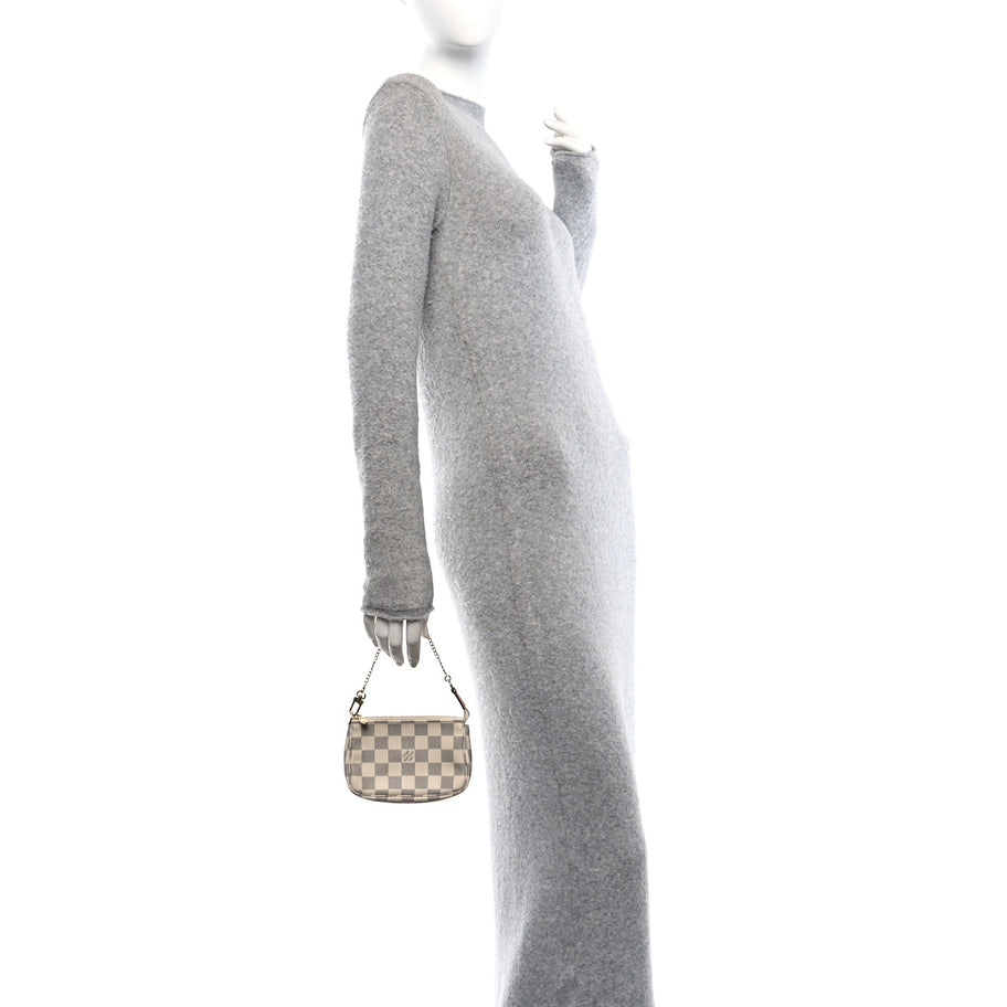 Louis Vuitton Damier Azur Mini Pochette Accessories Image 2