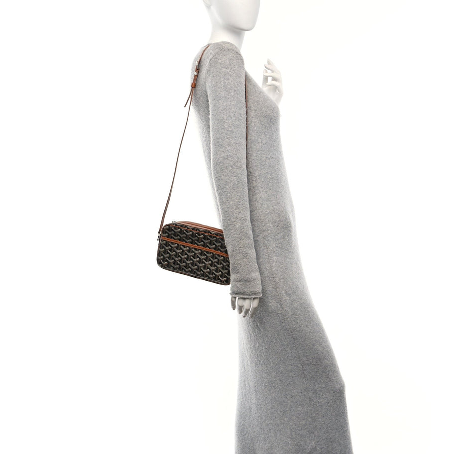 Goyard Goyardine Sac Cap Vert Black Gold Image 2