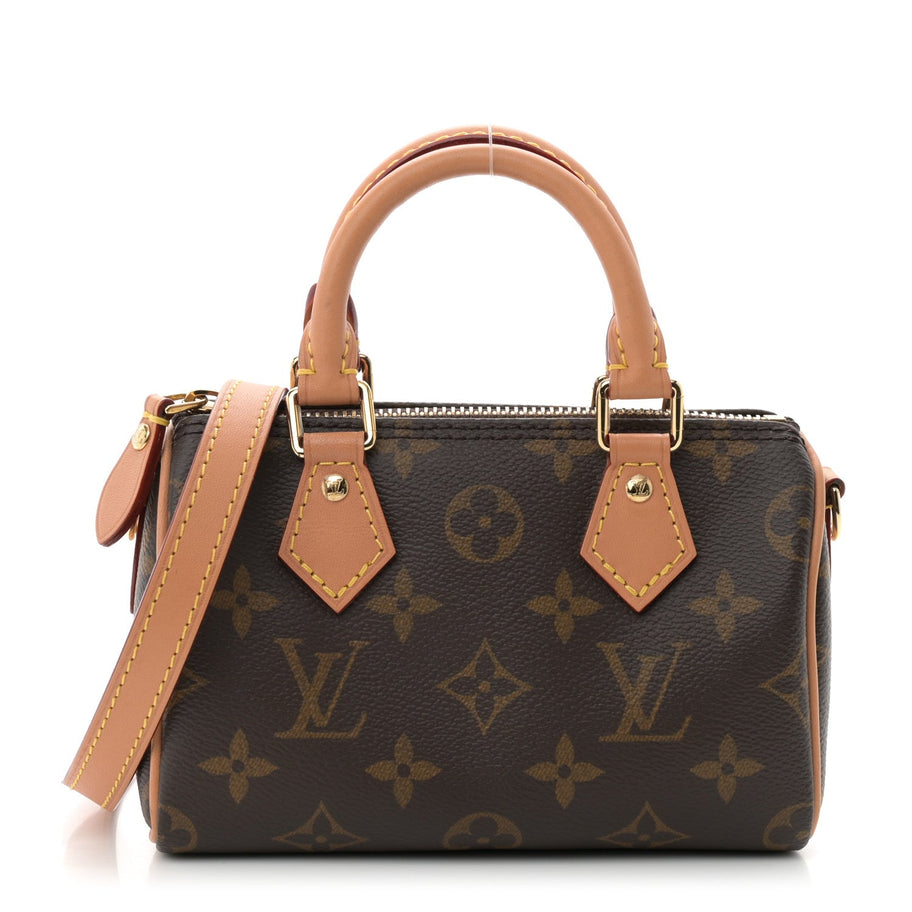 Louis Vuitton Monogram Nano Speedy Bandouliere Image 1