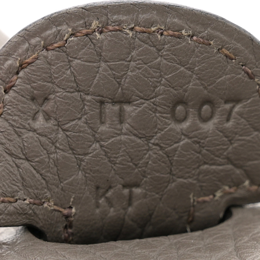 Hermes Taurillon Clemence Evelyne III PM Etain Image 7