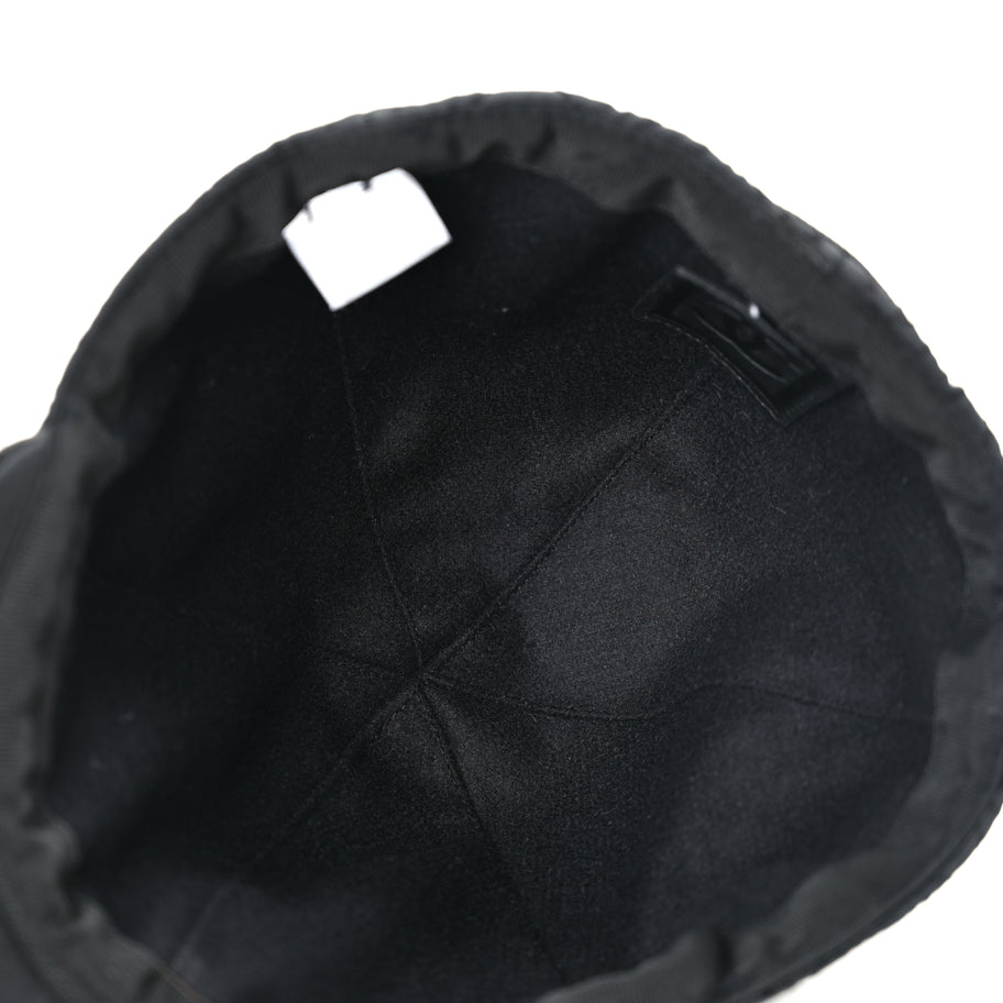 Chanel Nylon Pony Hair Quilted CC Cap M Black Image 7