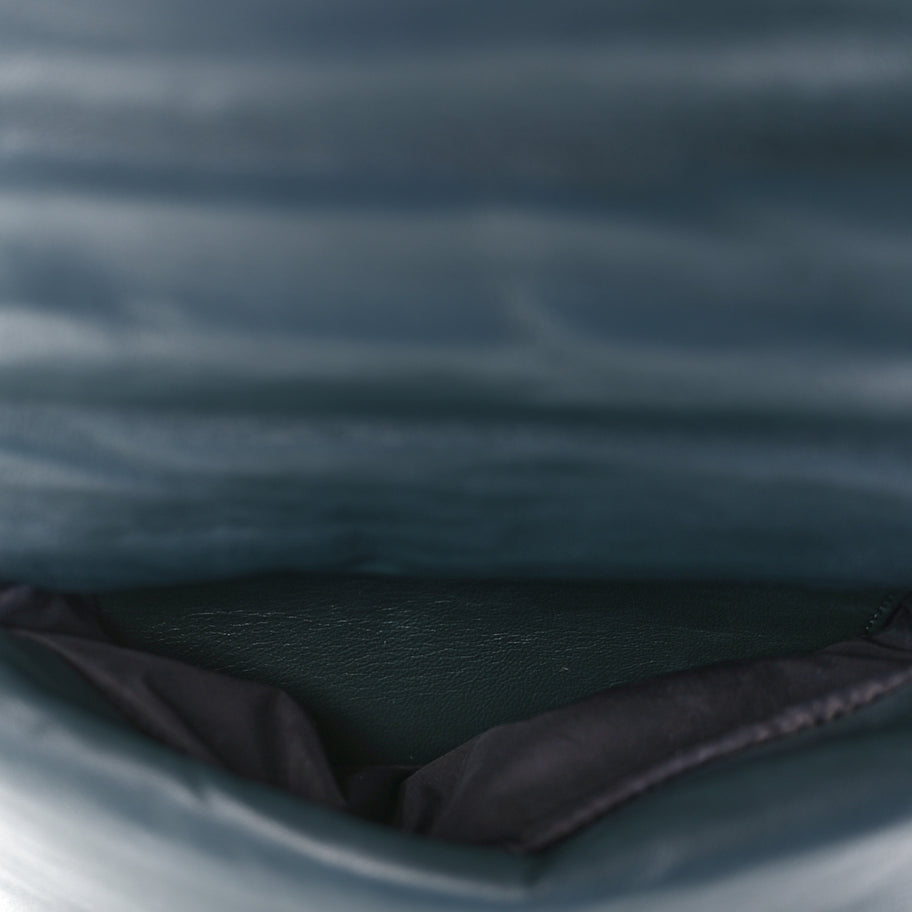 Mulberry Nappa Pillow Quilted Little Softie Bag Mulberry Green Image 4