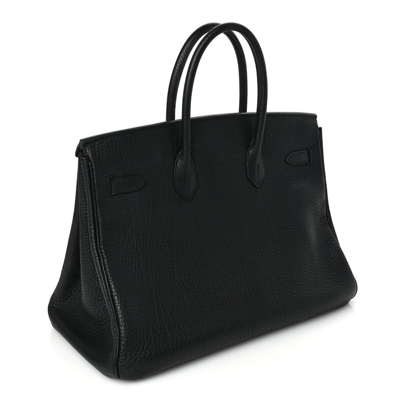  Hermes Fjord Birkin 35 Black