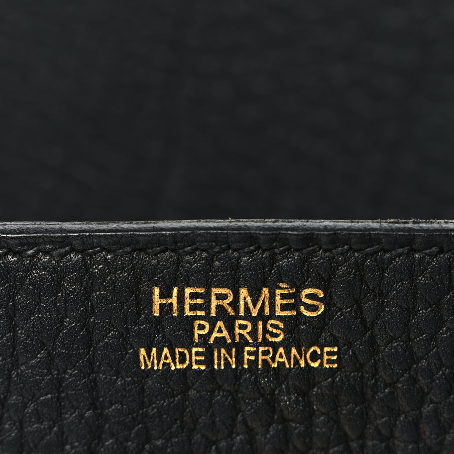 Hermes Fjord Birkin 35 Black Image 5