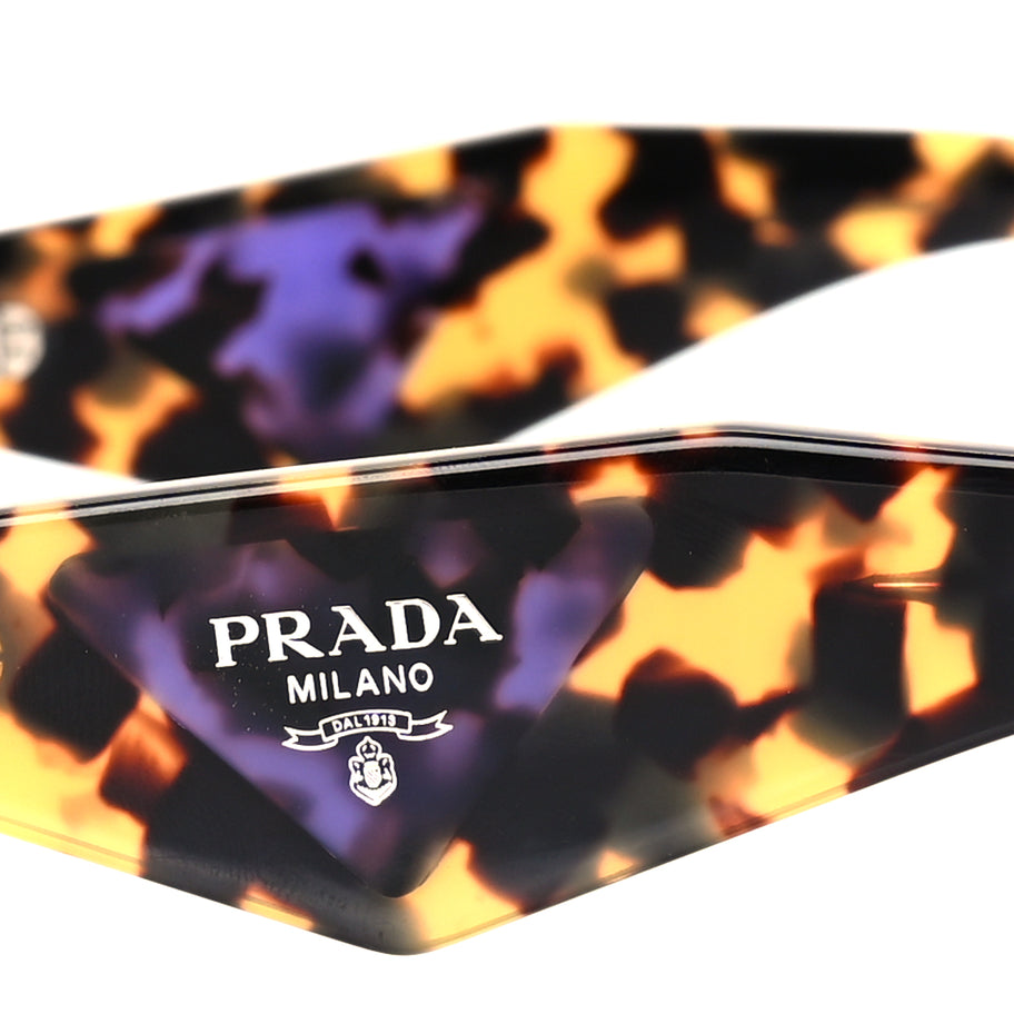 Prada Acetate Symbole Sunglasses SPR15Y  Tortoise Image 4
