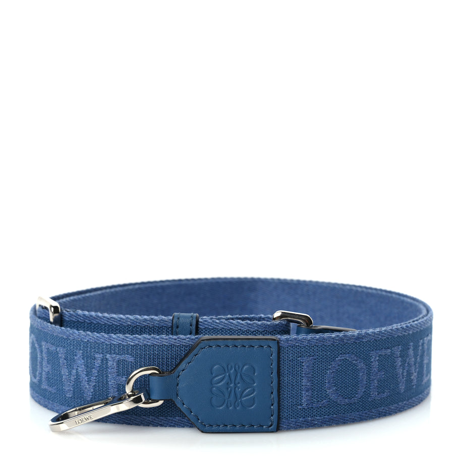 Loewe Calfskin Anagram Strap Blue Image 1