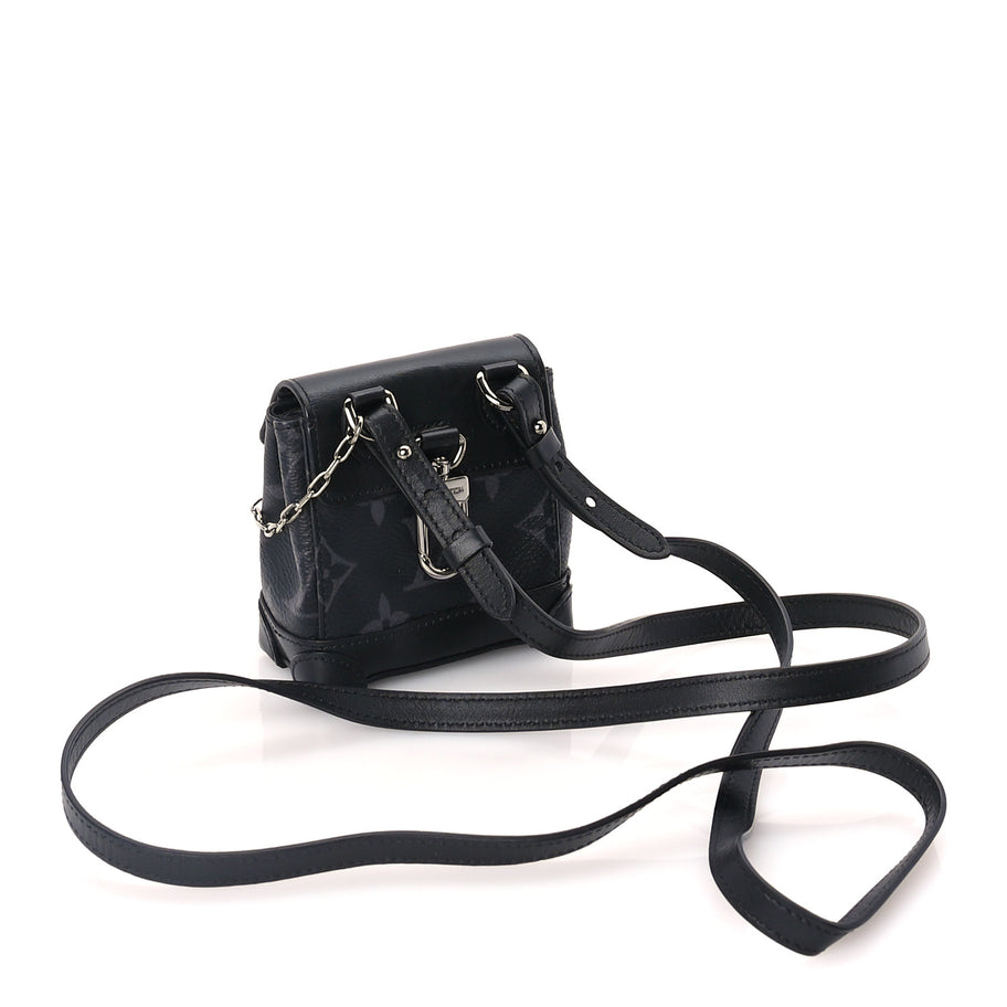 Louis Vuitton Monogram Eclipse Mini Steamer Pouch Image 2