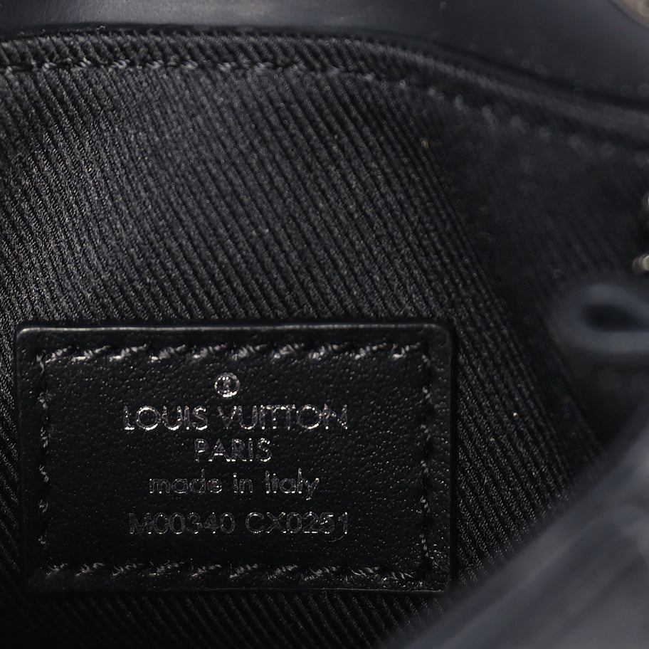 Louis Vuitton Monogram Eclipse Mini Steamer Pouch Image 5
