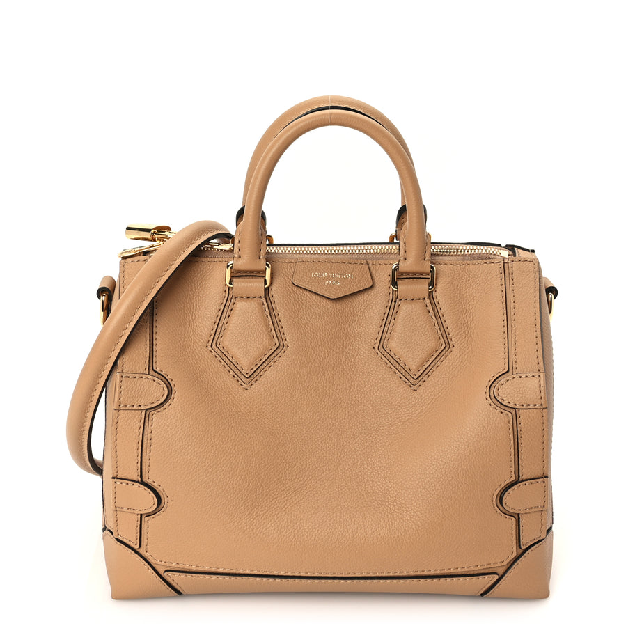 Louis Vuitton Calfskin Speedy 25 Silhouette  Arizona Beige Image 1