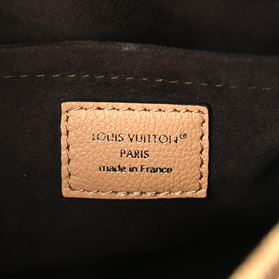 Louis Vuitton Calfskin Speedy 25 Silhouette  Arizona Beige Image 5