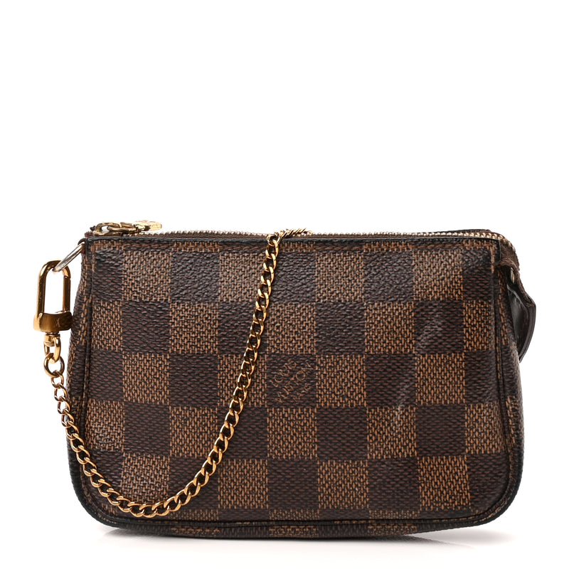  Louis Vuitton Damier Ebene Mini Pochette Accessories