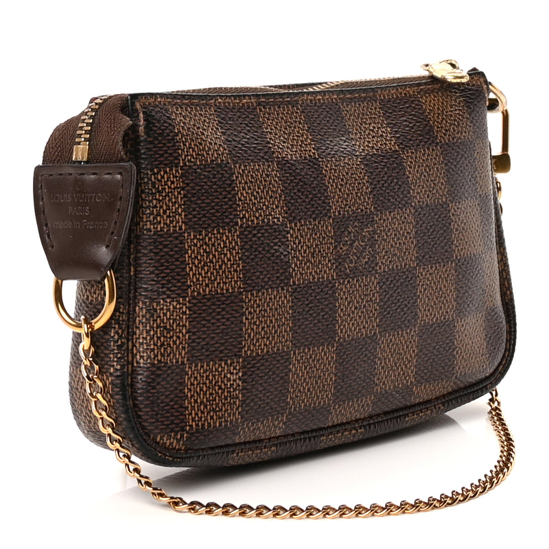  Louis Vuitton Damier Ebene Mini Pochette Accessories