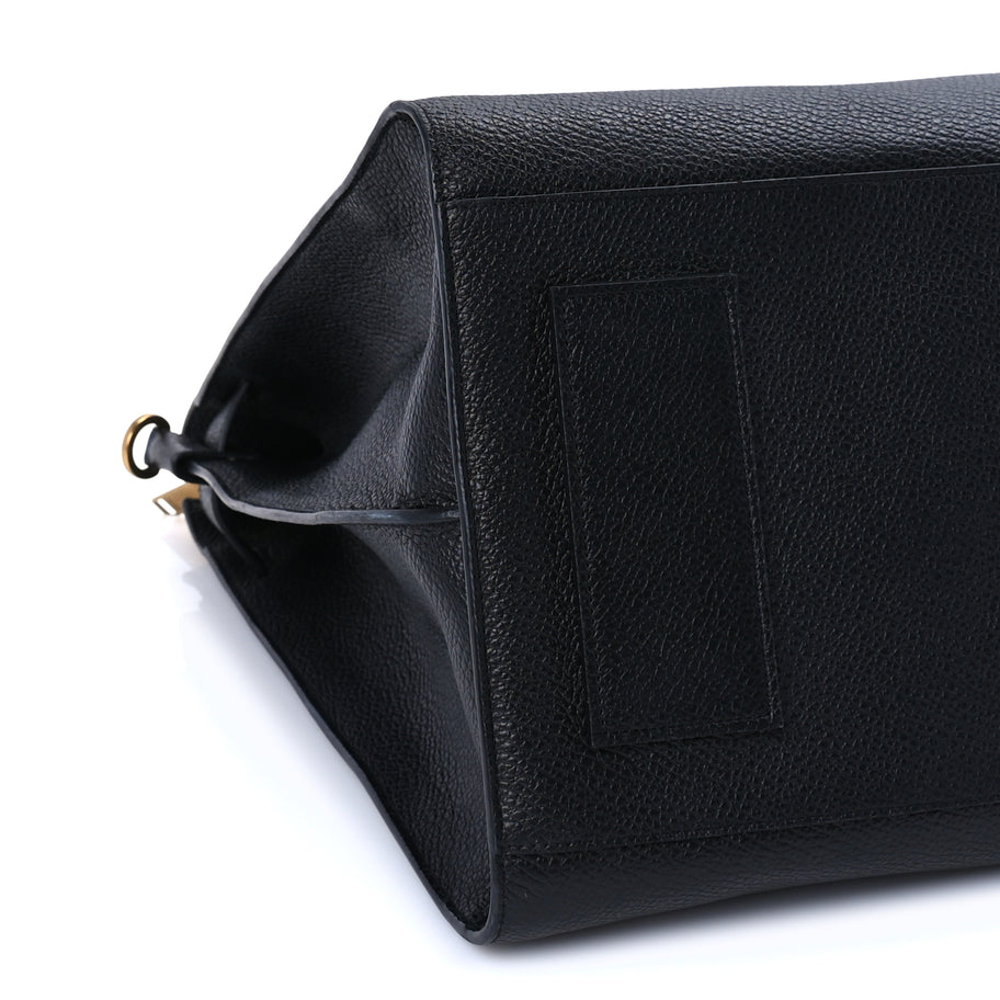 Saint Laurent Grained Calfskin 48H Sac De Jour Duffle Black Image 7