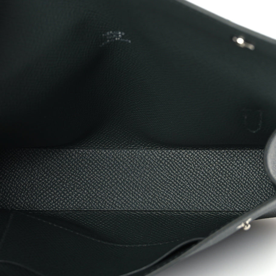 Hermes Epsom Hermesnap Wallet  Vert Amande Image 4