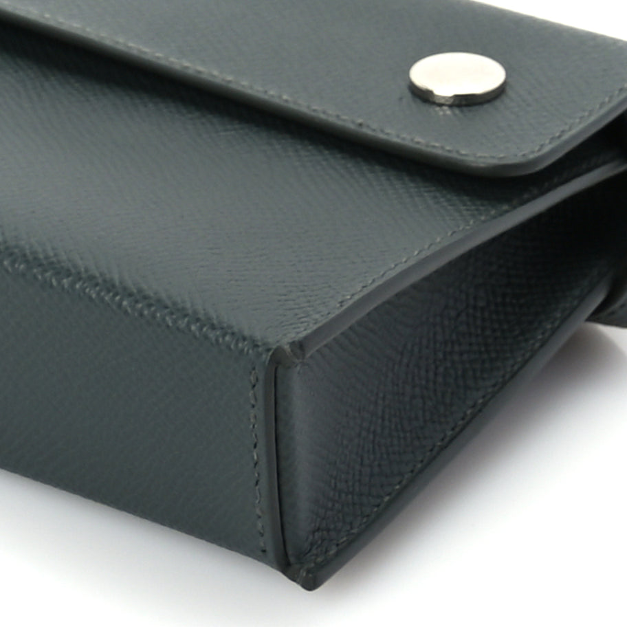 Hermes Epsom Hermesnap Wallet  Vert Amande Image 9
