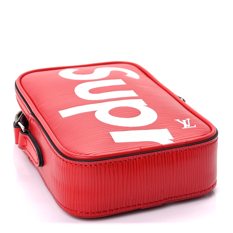 Louis Vuitton X SUPREME Epi Danube PPM  Red Image 3