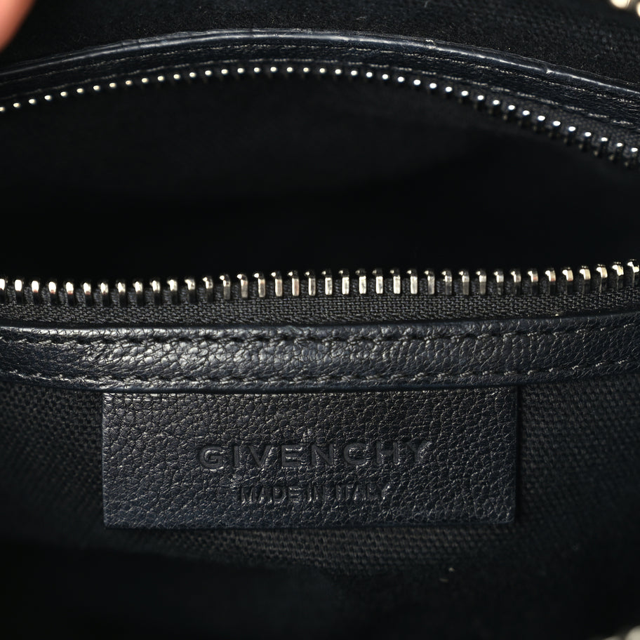 Givenchy Sugar Goatskin Mini Antigona  Black Image 5