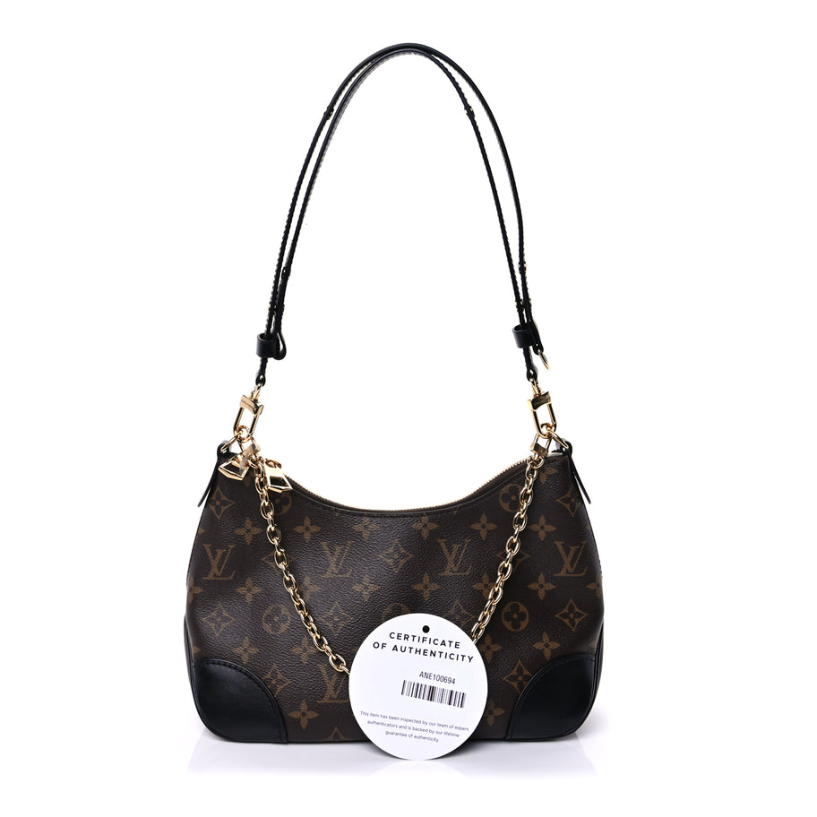 Louis Vuitton Monogram Boulogne NM  Black Image 1