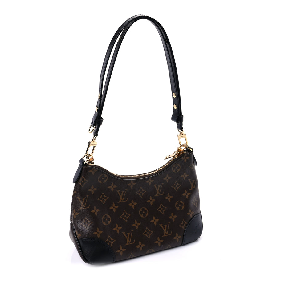 Louis Vuitton Monogram Boulogne NM  Black Image 3