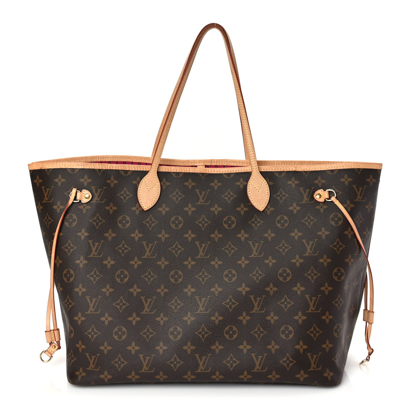  Louis Vuitton Monogram Neo Neverfull GM Pivoine