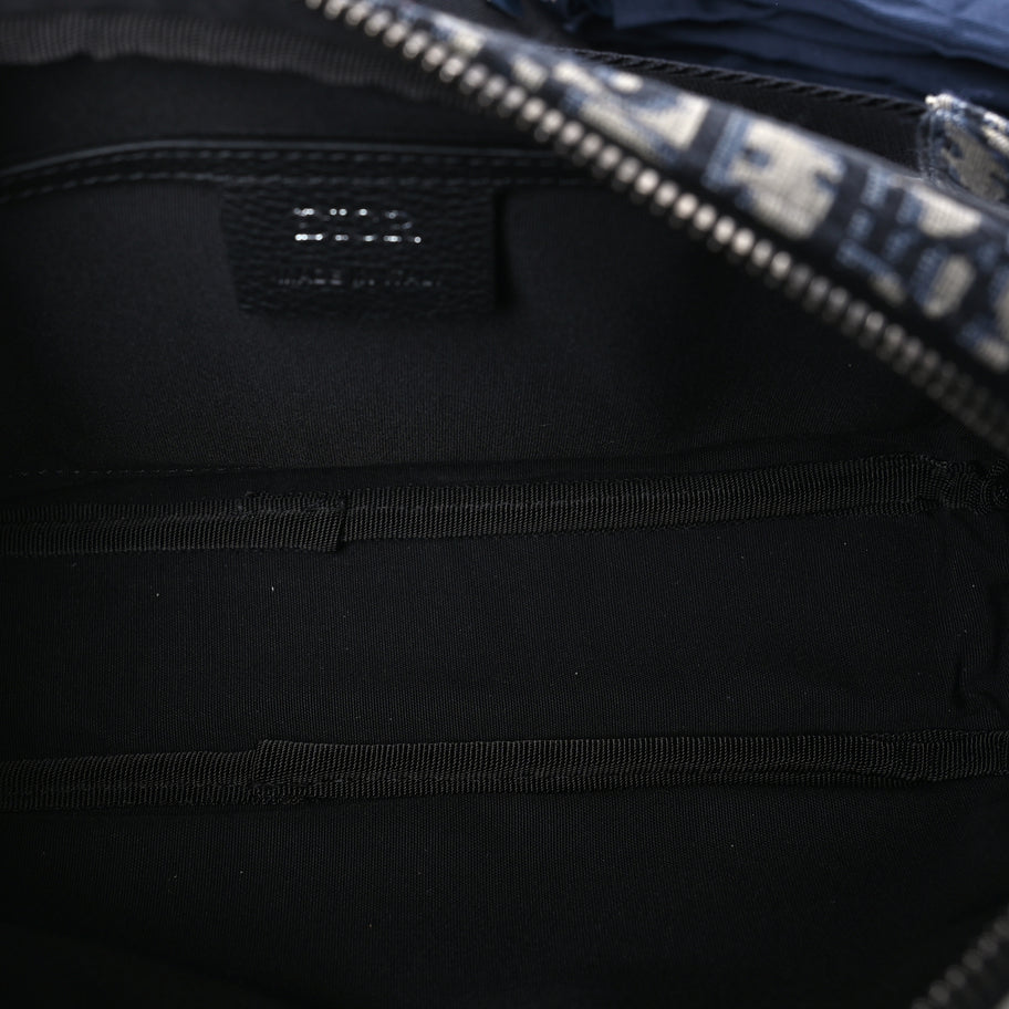 Christian Dior Oblique Belt Bag  Blue Image 4