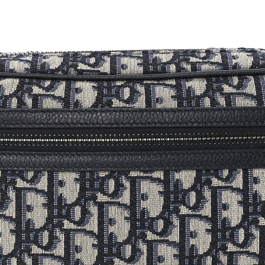 Christian Dior Oblique Belt Bag  Blue Image 6