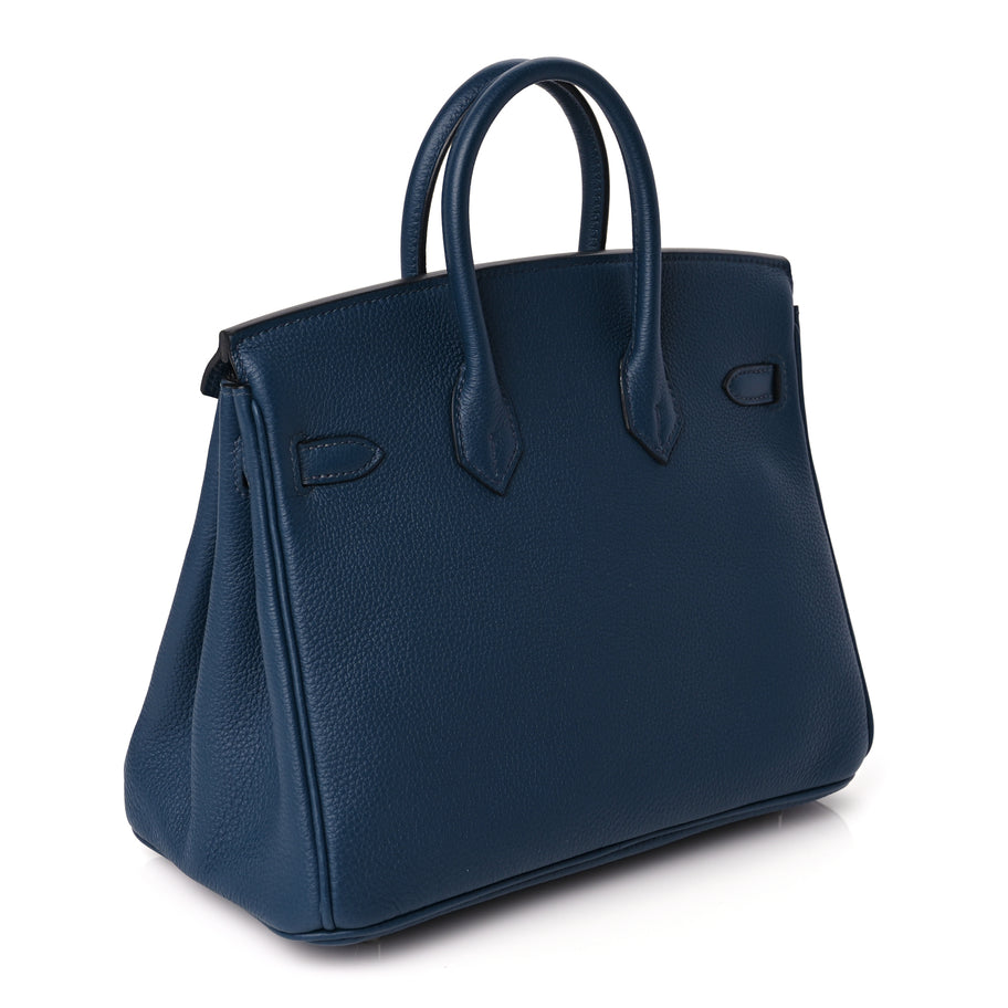 Hermes Togo Birkin 25 Bleu de Prusse Image 3