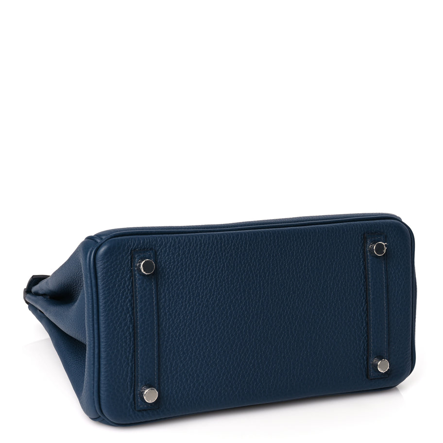 Hermes Togo Birkin 25 Bleu de Prusse Image 4